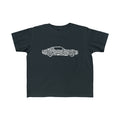 Car Collage Of Vintage, Super, Classic And Sports Cars And Parts - Kid's Tee. Perfect Father/Son set.