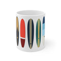 Vintage Surfboard Collection Ceramic Mug 11oz