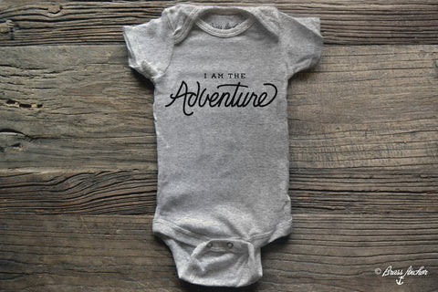 I am the Adventure Baby Bodysuit - Onesie
