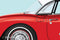 Vintage Chevy Corvette Collection (Circa 1957) Illustration, Perfect Art for Car Collectors and Mechanics. Paper Print, various sizes