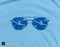 SALE -- Aviators P-51 Fighter Plane Attack Reflection in Sunglasses - T Shirt